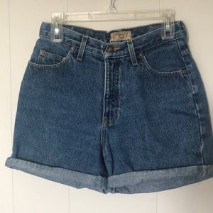 Vintage  Denim Shorts High Waist